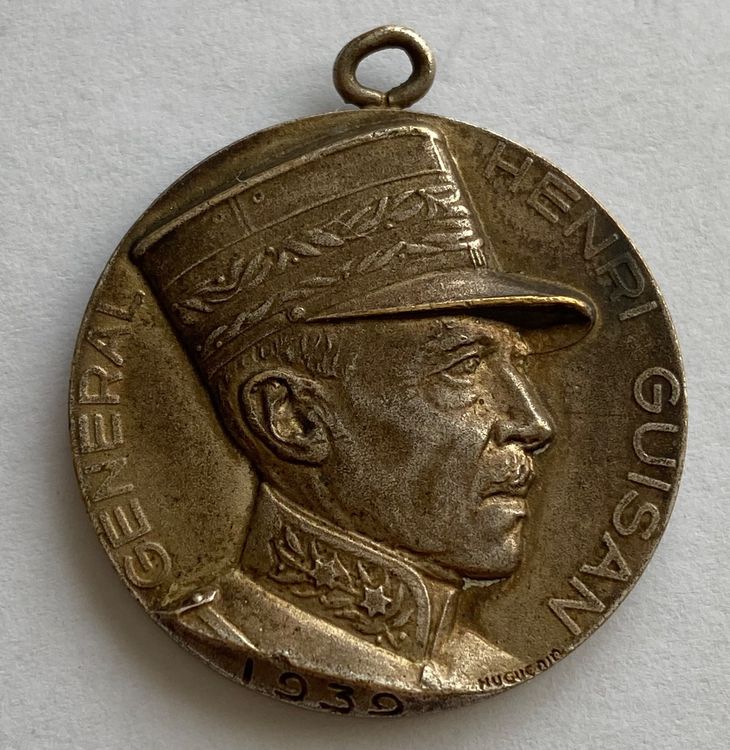 Médailles souvenir du Général Henri Guisan Canton Vaud
