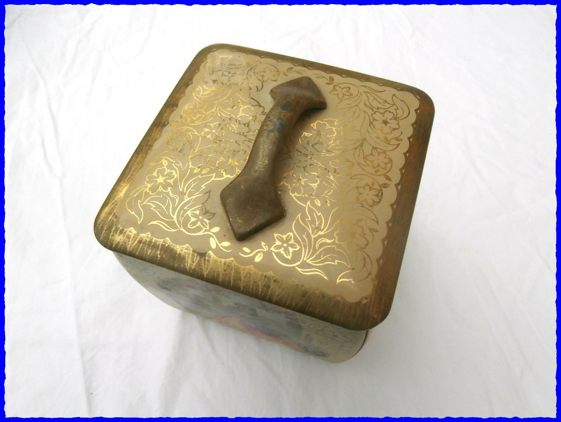 Barattoli: alte Blechdose "CEYLON D`OR" - Tee-Import G.Beutter AG, Bern – Usato da Worblaufen venduto da Re_mo81 6