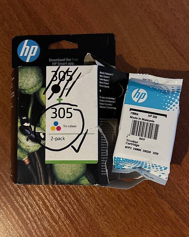 Hewlett Packard Druckerpatronen & Toner: HP 305 Tri-colour, Druckerpatrone – Gebraucht aus Salmsach von schneetiger1