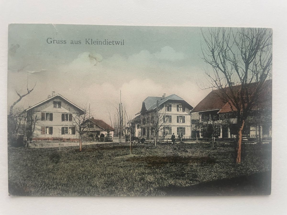 Cartoline postali: AK aus Kleindietwil KT BE – Usato da Meierskappel venduto da Hala03