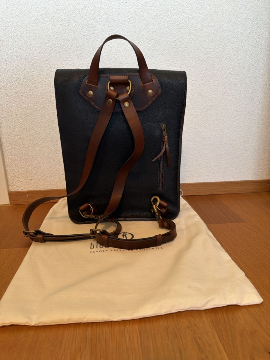 Rucksäcke: Bleu de Chauffe Puncho BackpackLeather Excellent Condition – Gebraucht aus Sempach Station von eshans05 1