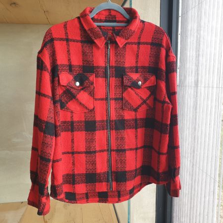 🐸 KARO HOLZFÄLLER HEMD JACKE 38