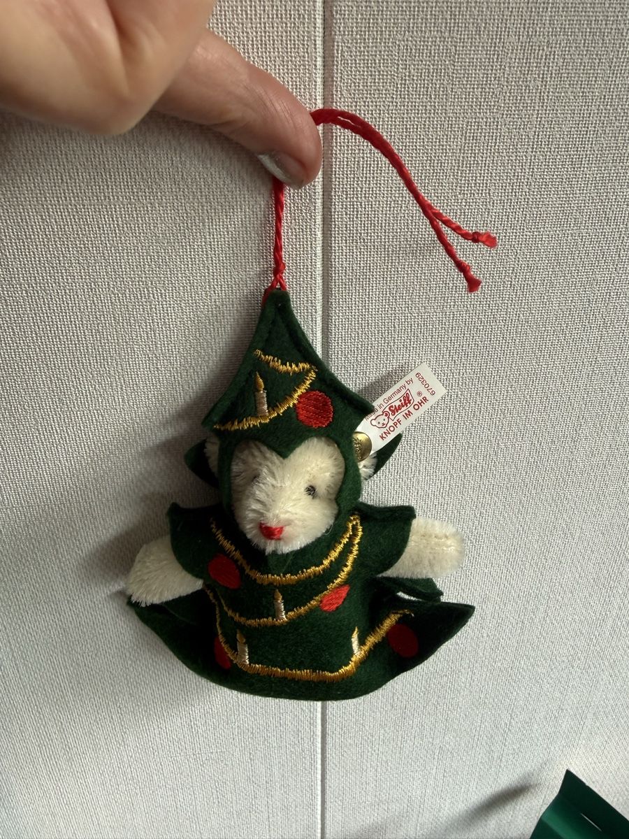 Steiff Alle Dekorationen: Steiff Christbaum Teddi 1998  neu  – Neu und originalverpackt aus Mumpf von A_B_E 2