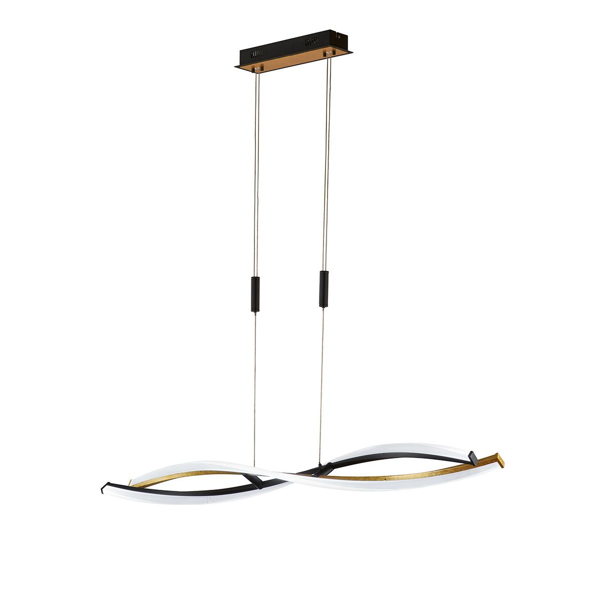 Lampadari & plafoniere: LED Pendelleuchte, Dimmbar, Schwarz – Nuovo (secondo la descrizione) da Kreuzlingen venduto da Smart-Light 1