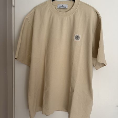 Stone Island T-Shirt beige Grösse L guter Zustand