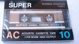 SUPER AC-10 Japan seltene Sammlerkassette im Originalzustand