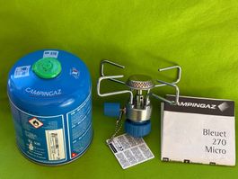 Campingaz BLEUET 270 Micro Outdoorkocher mit Kartusche