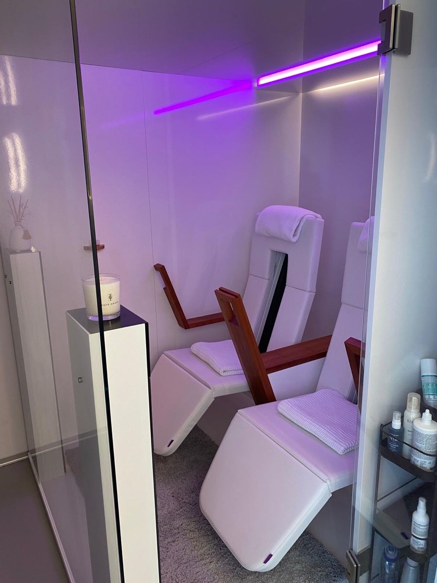 Sauna & Zubehör: b-intense Infrarotkabine ZEN Lounge 2 – Neu (gemäss Beschreibung) aus Obernau von SIGGEW 8