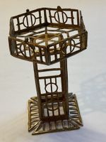 Alter Spielzeug Blumenständer, Jardinière, Jugendstil, Zinn.