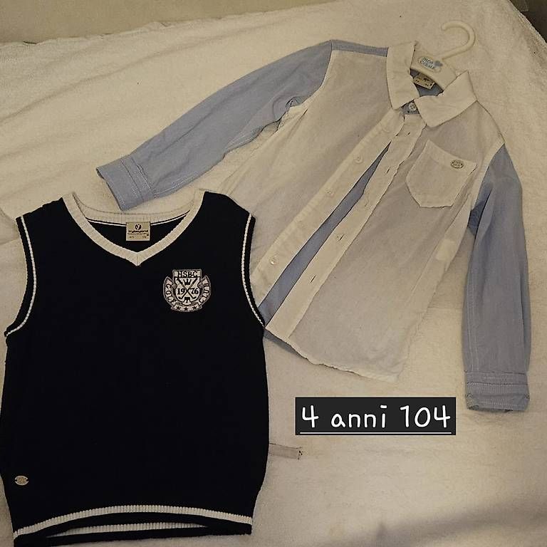 Lotti & Set di vestiti: Completo camicia e pullover – Usato da Locarno venduto da Enzo1985