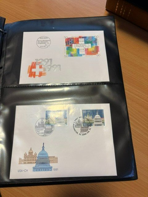 Alle Briefmarken: Suisse 1991 - Collection complète – Neu (gemäss Beschreibung) aus Palézieux von MyriamEdward 2