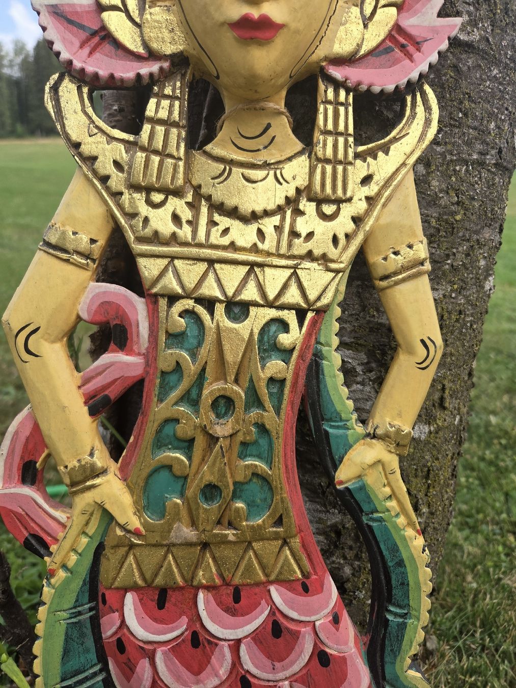 Sculture & Statue: balinesisches Wandpaneel – Usato da Bühler venduto da ros_5qfr 2
