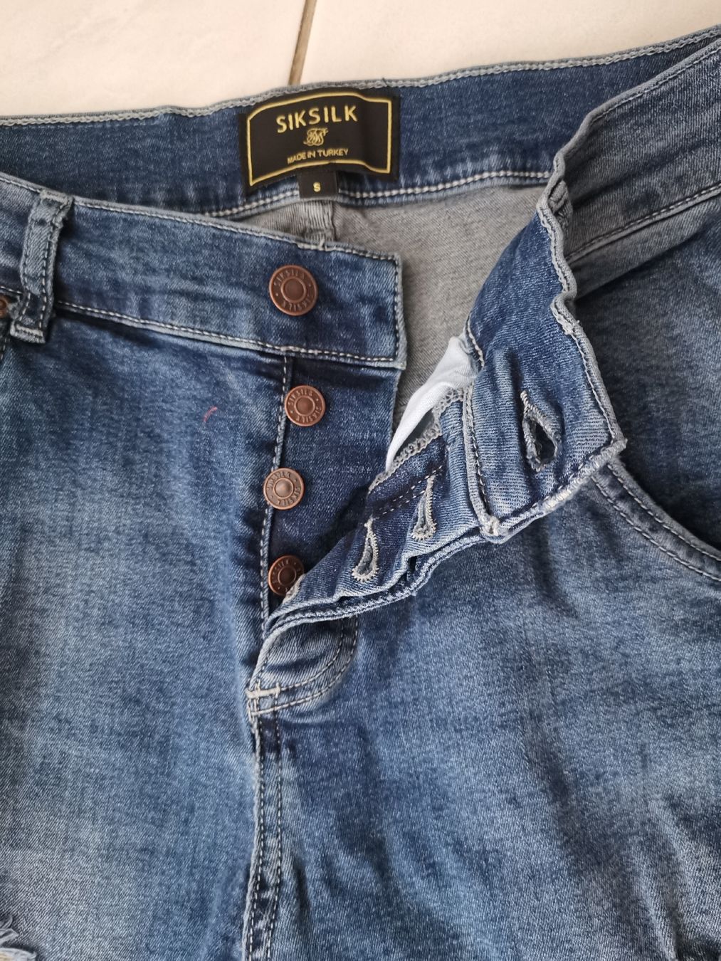 Jeans: Jeans Herren, Gr. S, Skinny, stretch – Nuovo (secondo la descrizione) da Termen venduto da rowi13 4