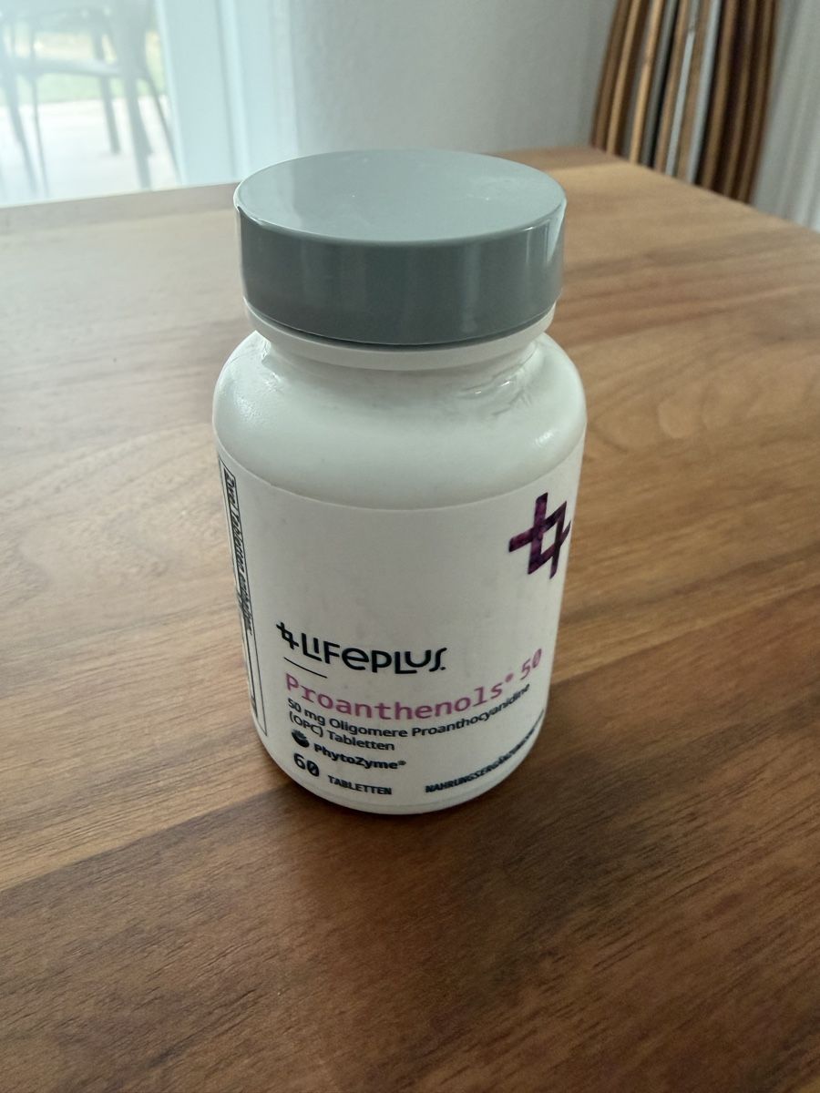 Aliments & Spécialités: LifePlus Proanthenols 50 / 60 Tab. – Neuf avec emballage d'origine à Breitenbach par Purgatory
