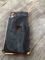 Marmor Hülle iPhone Roségold Herz Schutzhülle Bumper Case