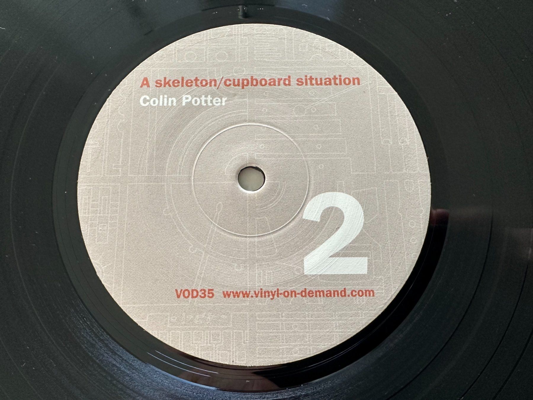 Dischi in vinile: COLIN POTTER LP + 7 A SKELETON / CUPBOARD SITUATION - VOD !! – Nuovo (secondo la descrizione) da Sion venduto da jaipur1401 5