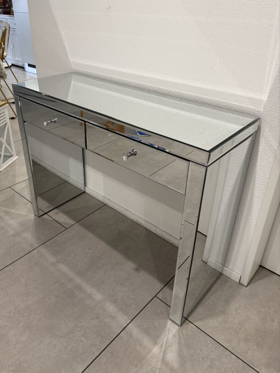 Schminktische: Eleganter Spiegeltisch mit Glas – Neu (gemäss Beschreibung) aus Lengnau BE von aya_2tvj 6