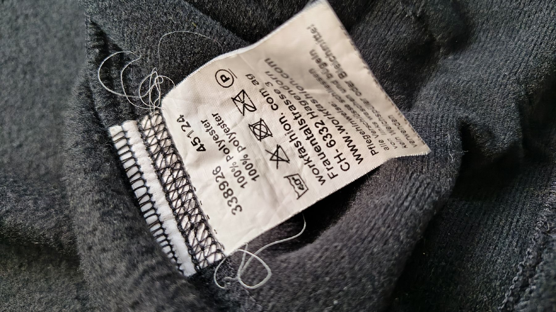 Giacche: Fleecejacke schwarz – Usato da Dietikon venduto da Bobbyboa 2