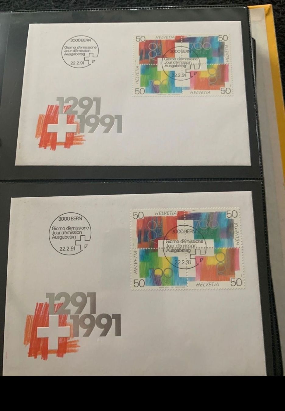 Alle Briefmarken: Ersttagsumschlag 700 Jahr Schweiz 1291 – Neu und originalverpackt aus Oberweningen von Jogi2