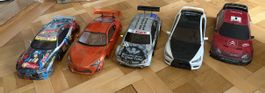 RC Car Karosserien Set 5 Stück diverse Modelle 