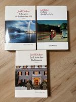 Lot de 3 romans de Joël Dicker, état neuf, occasion