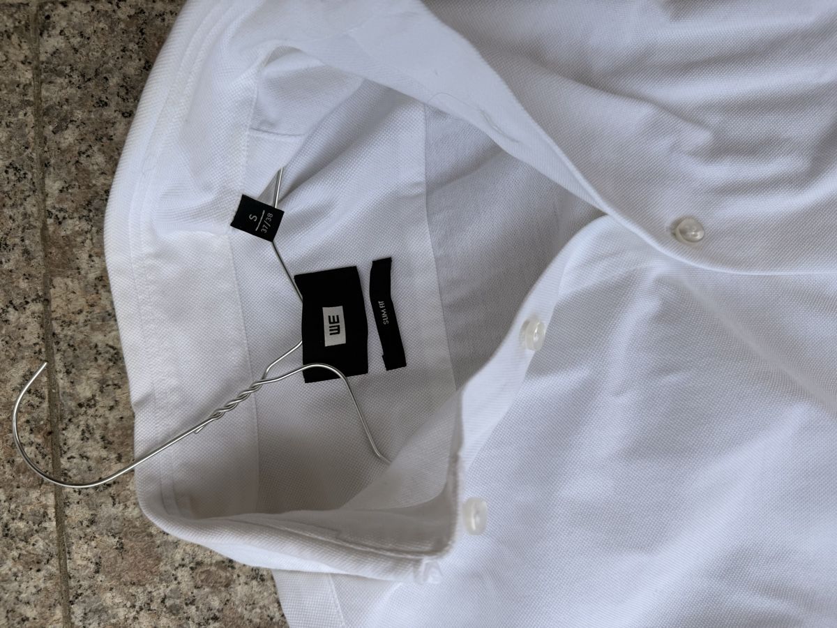 Camicie: WE Hemd Weiss Slim Fit Grösse S – Usato da Weinfelden venduto da cha_kx8p 2