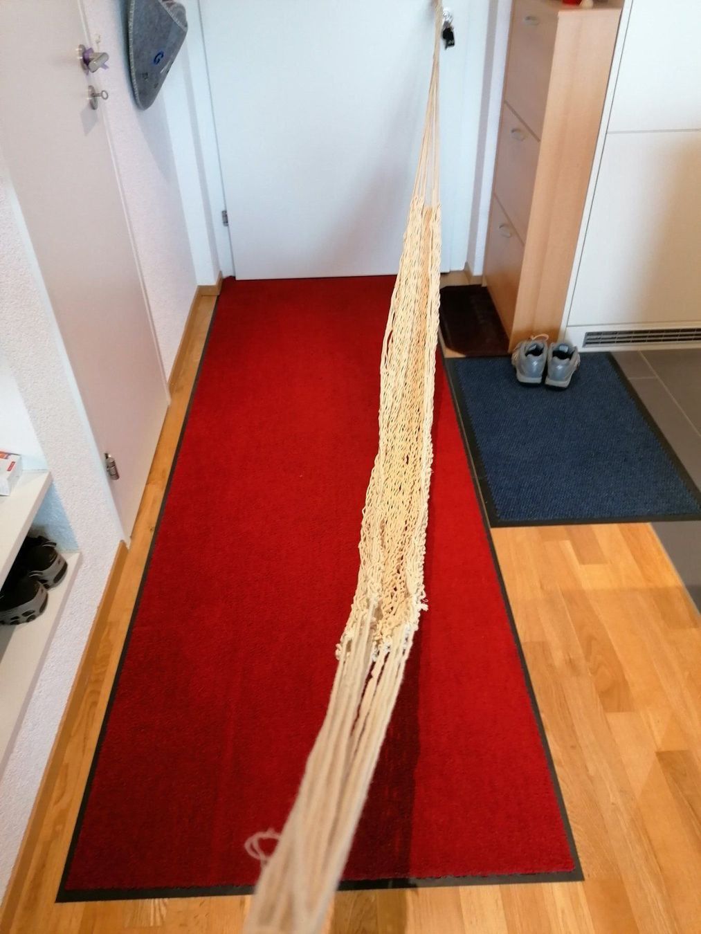 Amache: Hängematte gestrickt weiss – Usato da Muri AG venduto da goodmood17 3