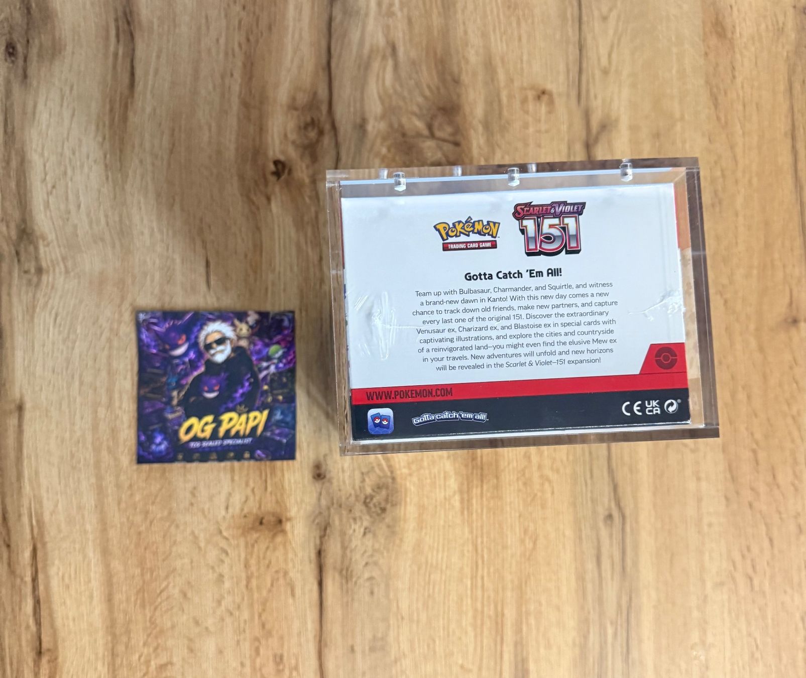 Pokémon Carte collezionabili: POKÉMON DISPLAY DE BUNDEL 151 EN – Nuovo e nell'imballaggio originale da Bernex venduto da OGPapi 5