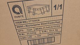 Pool neu und eingepackt