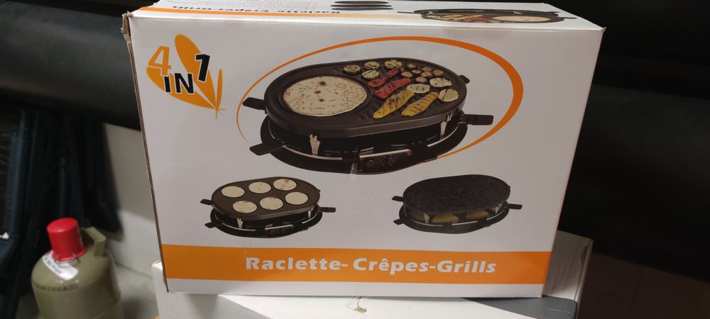 Raclette- und Crepe Ofen | Kaufen auf Ricardo