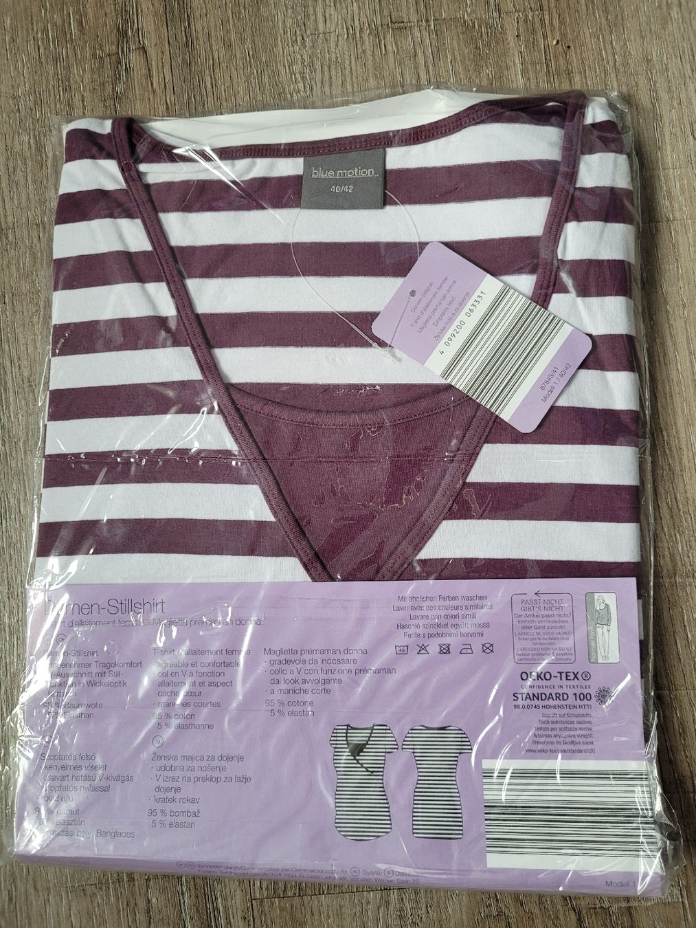 T-shirt: 3 neue Schwangerschaftsshirts 40 – Nuovo e nell'imballaggio originale da Niederbuchsiten venduto da klengyel 6