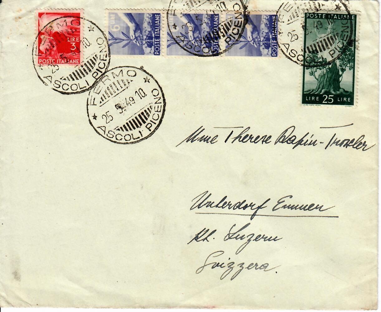 Tutti i francobolli: Brief aus Italien – Usato da Hochdorf venduto da Ziegel-16