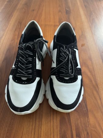 Kennel und Schmenger Sneaker schwarz weiss