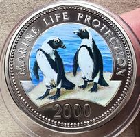SOMALIEN 25 SHILLINGS 2000 UNZ. PROOF