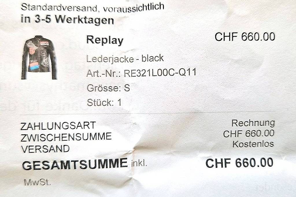 Replay Jacken: Replay Lederjacke Grösse S – Gebraucht aus Fislisbach von rje_28s6 4