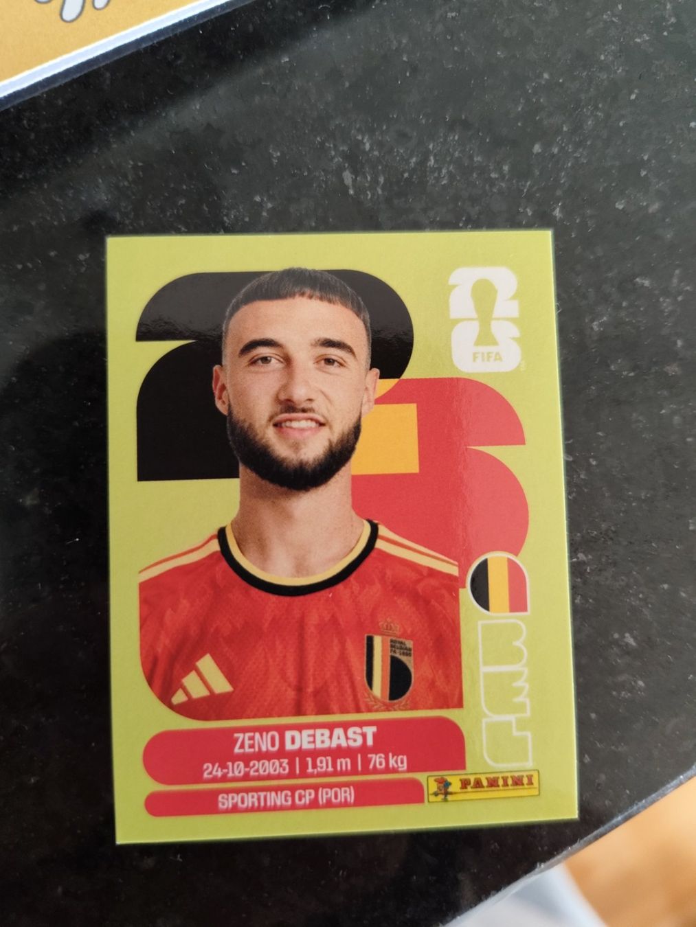 Panini Carte collezionabili: Panini WM 2026, BEL 5, Debast – Usato da Aarburg venduto da gloeckgloeck