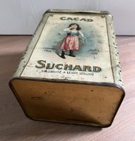 Alte Blechdose 285  "CACAO SUCHARD SOBULISÉ/LEICHT LÖSLICH"
