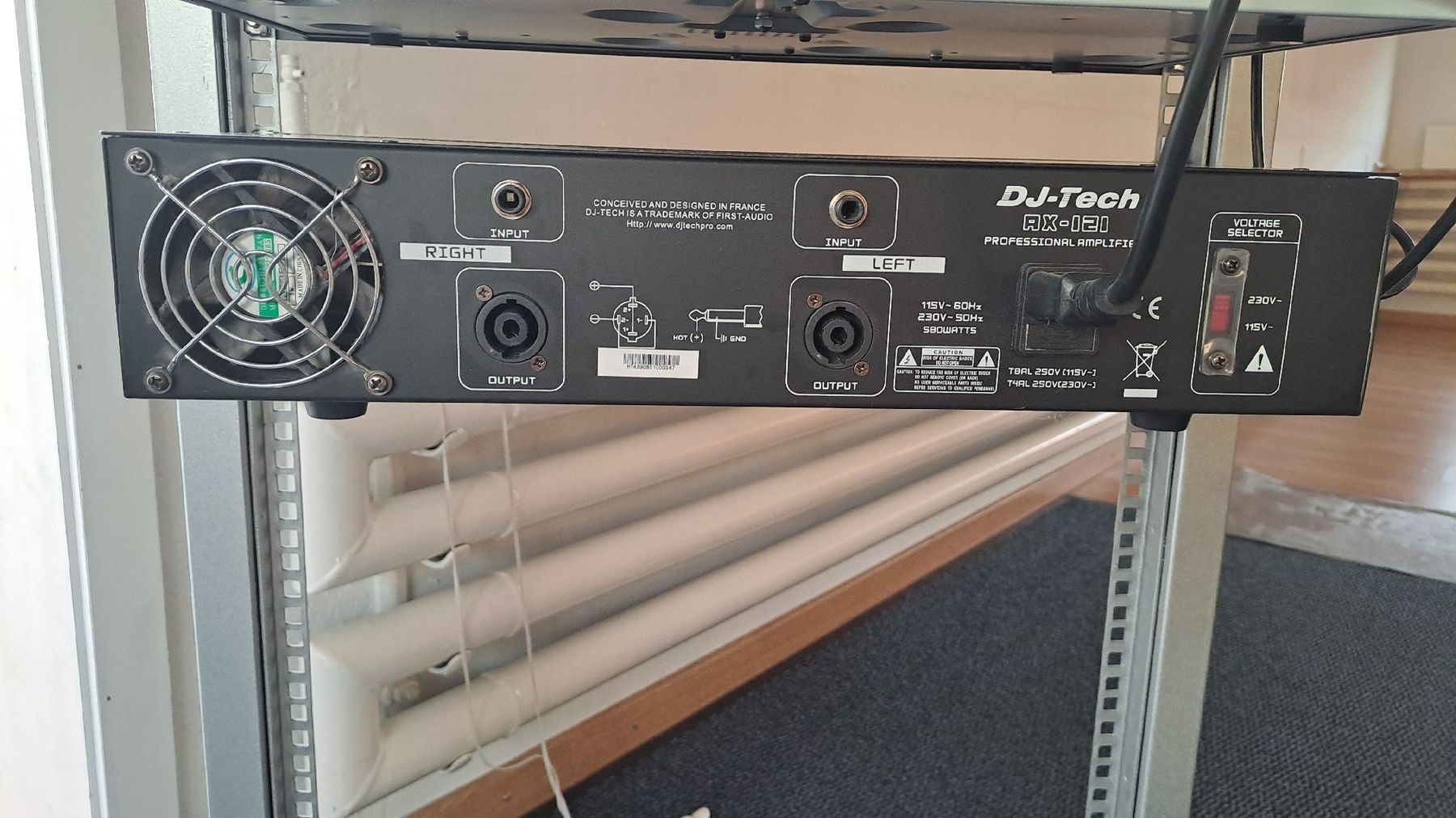 Amplificatori: DJ-Tech RX-12I Verstärker, 480W – Usato da Watt venduto da Gubrist 1