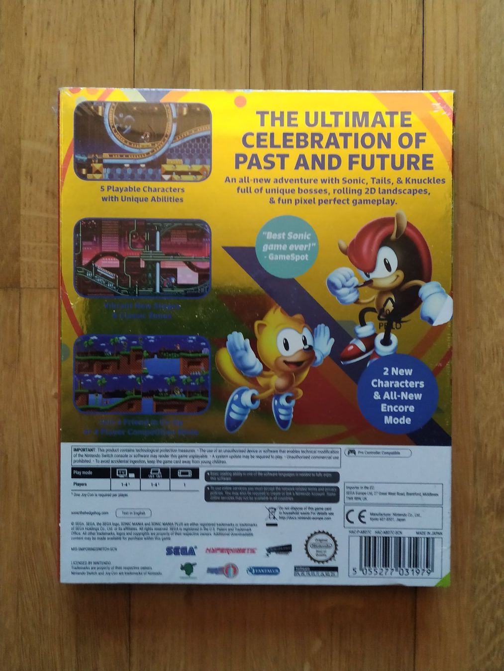 Sega Giochi: Sonic Mania Plus (NSWITCH) - NEU !!! – Nuovo e nell'imballaggio originale da Ostermundigen venduto da rotronic35 1