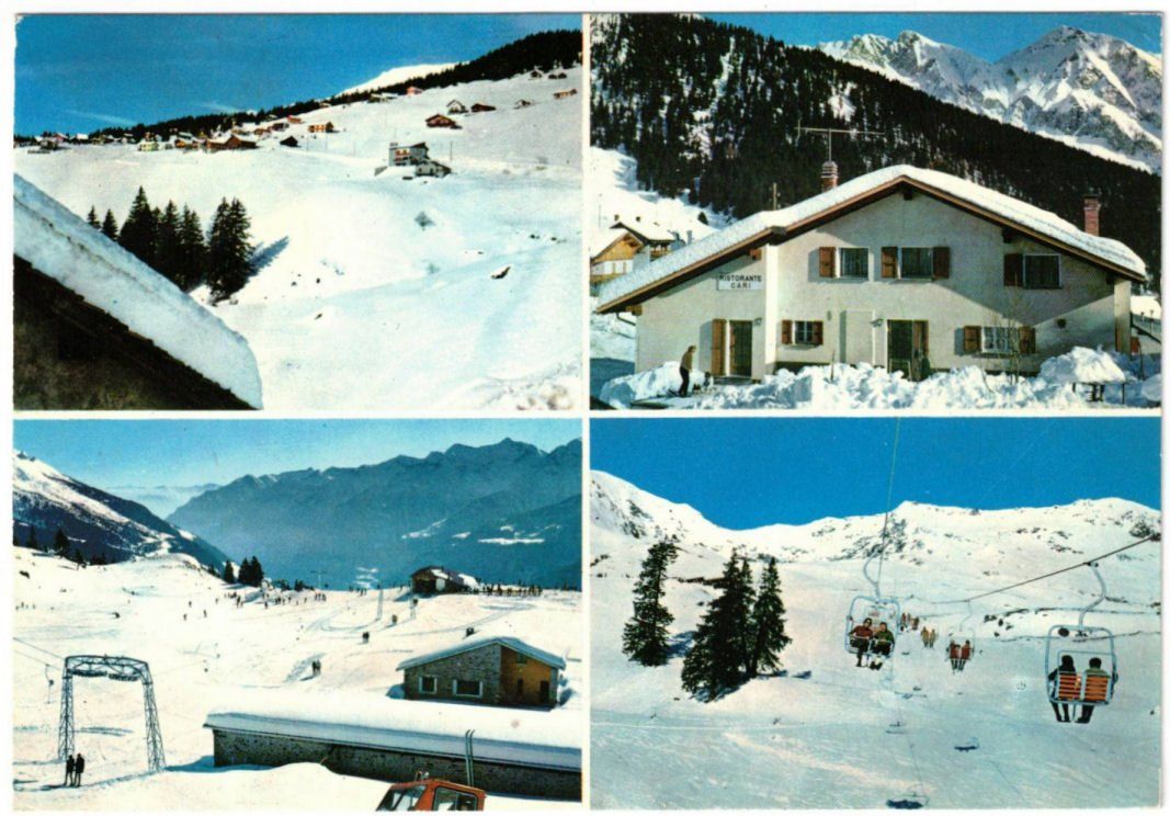 Cartoline postali: Cari - 4 Bild AK – Usato da Binningen venduto da Mountainrider