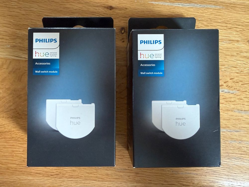 2x PHILIPS hue Wall Switch Module (total = 4 pièces) (Neu (gemäss ...
