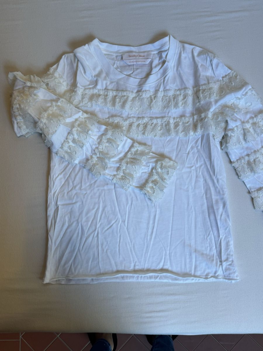 Pullover & Sweatshirts: Pull dentelle  – Neu (gemäss Beschreibung) aus Blonay von Celuna