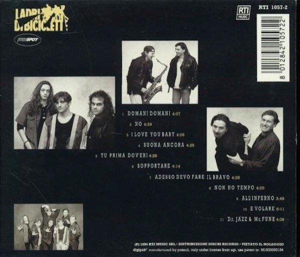 CD: 2CD's - Gino Vannelli & Ladri di Biciclette – Usato da Unterbäch VS venduto da diquq 4