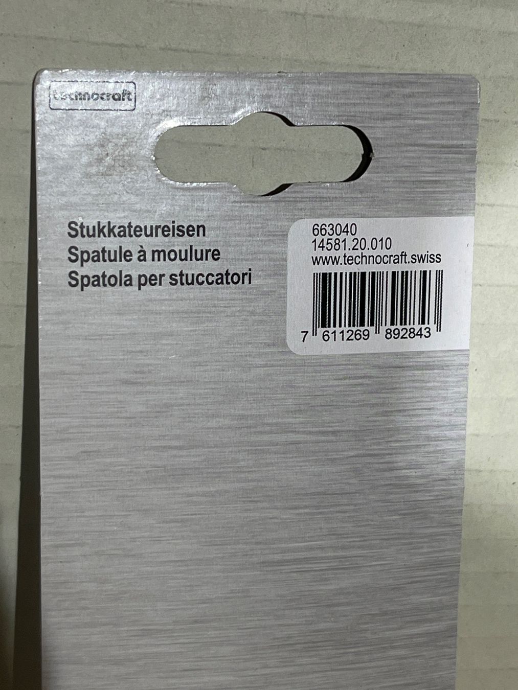 Technocraft Tutti gli attrezzi: Technocraft Stukkateureisen 20mm – Nuovo e nell'imballaggio originale da Tann venduto da Mad_less 1