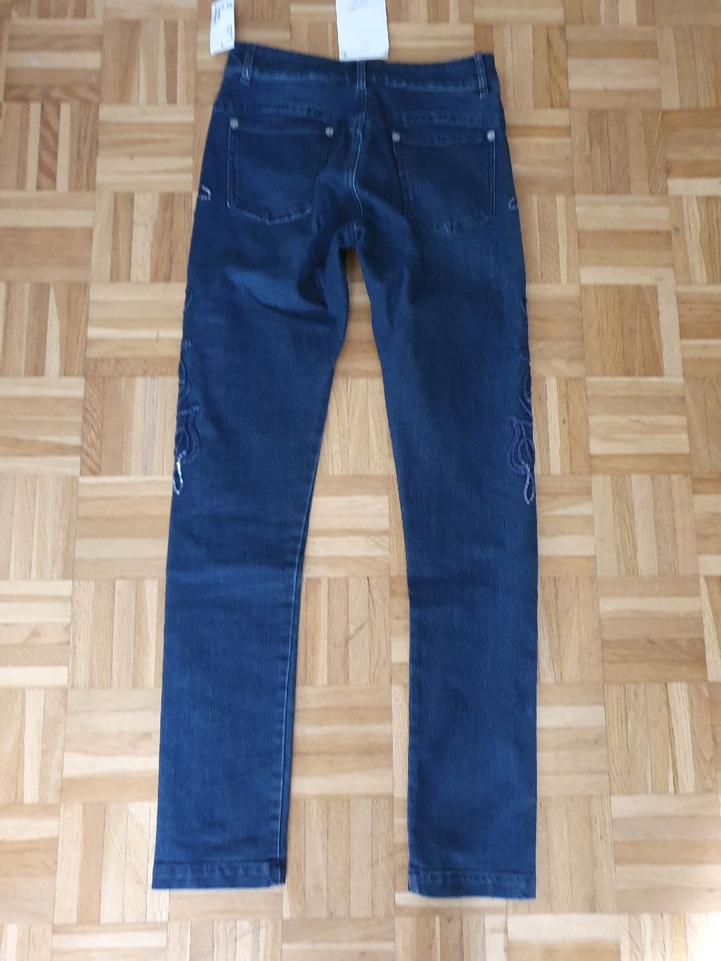Alba Moda Jeans: neue Jeans mit Schmuckband von Alba Moda – Neu und originalverpackt aus St. Gallen von 1811123 3