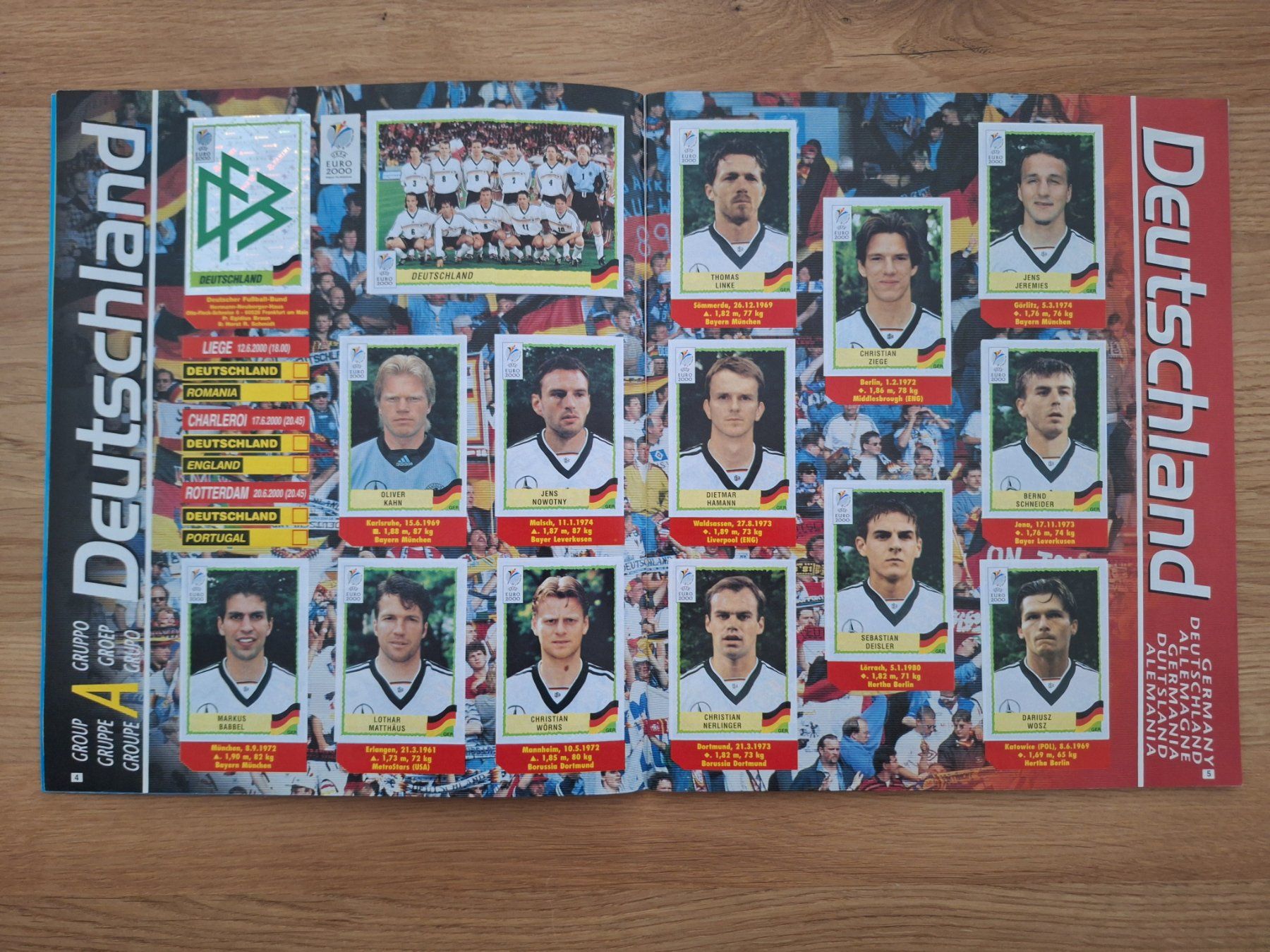 Panini Albums: PANINI EURO 2000 – D'occasion à St. Gallen par Matrix023 2