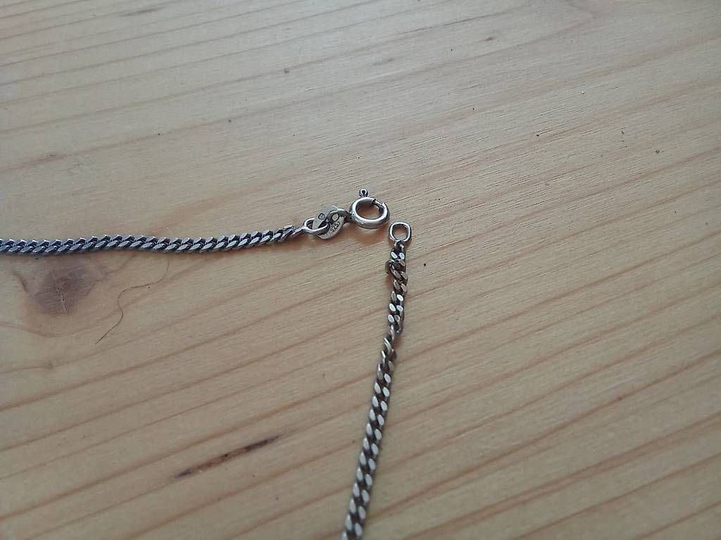 Catenine: Silber 925 Panzer Halskette 40 cm / 2 mm – Usato da Bern venduto da De_Boris 2