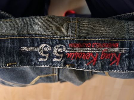 King Kerosin Jeans Speedking W32 L32 gebraucht blau