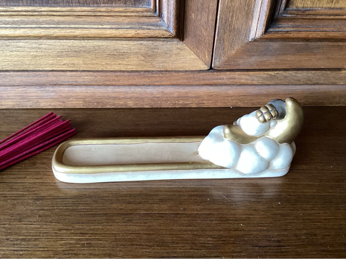 Candele: Räucherstäbchen Halter, Keramik Thun inkl.3 Set Stäbchen – Usato da Minusio venduto da scotch111 1