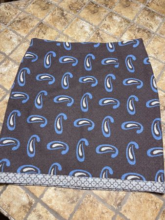 Glamour gonna di cachemire-Tg M-chic e elegante